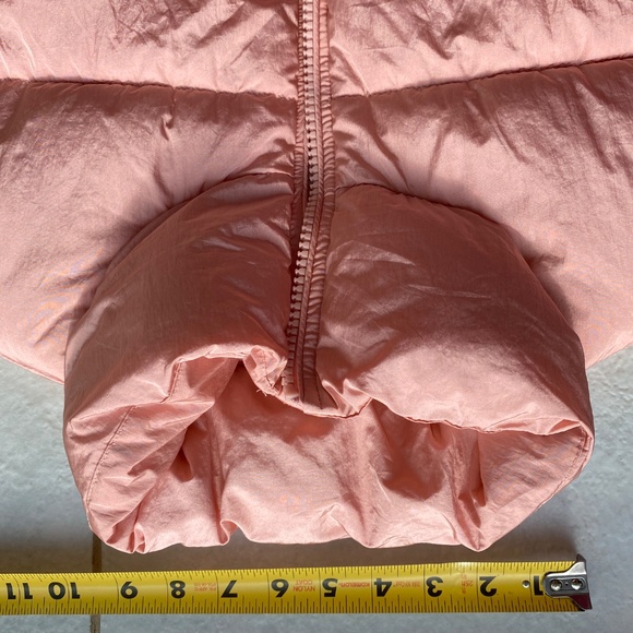 NEW Women's Winter Crop Vest Puffer Vest Small Pink - Picture 7 of 7